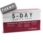 *** Forum Gift - AlphaDerma 5-Day Sample Pack (one pack per order/customer)