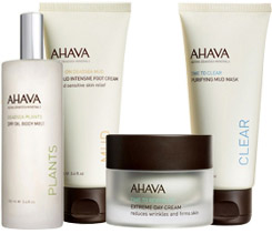 Ahava skin care products