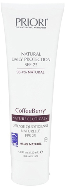 PRIORI Coffeeberry Natural Daily Protection SPF25