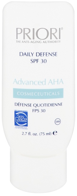 PRIORI Advanced AHA Daily Defense SPF 30