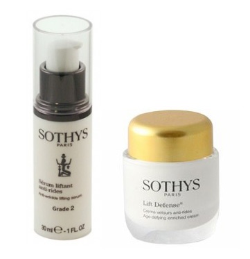 Sothys Lift Defense Age-Defying Enriched Cream & Anti-Wrinkle Lifting Serum Grade 2 Duo