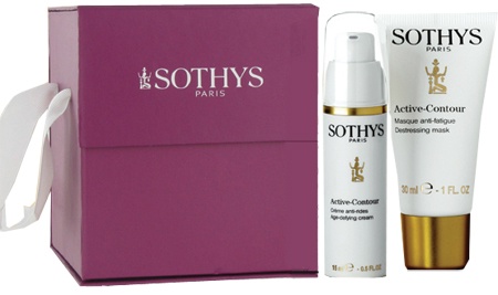 Sothys Active-Contour Age-Defying Cream & Destressing Mask Duo