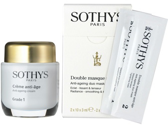 Sothys Grade 1 Cream & Anti-Ageing Duo (Double) Mask Set