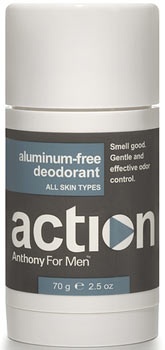 Anthony Action Aluminum-free Deodorant