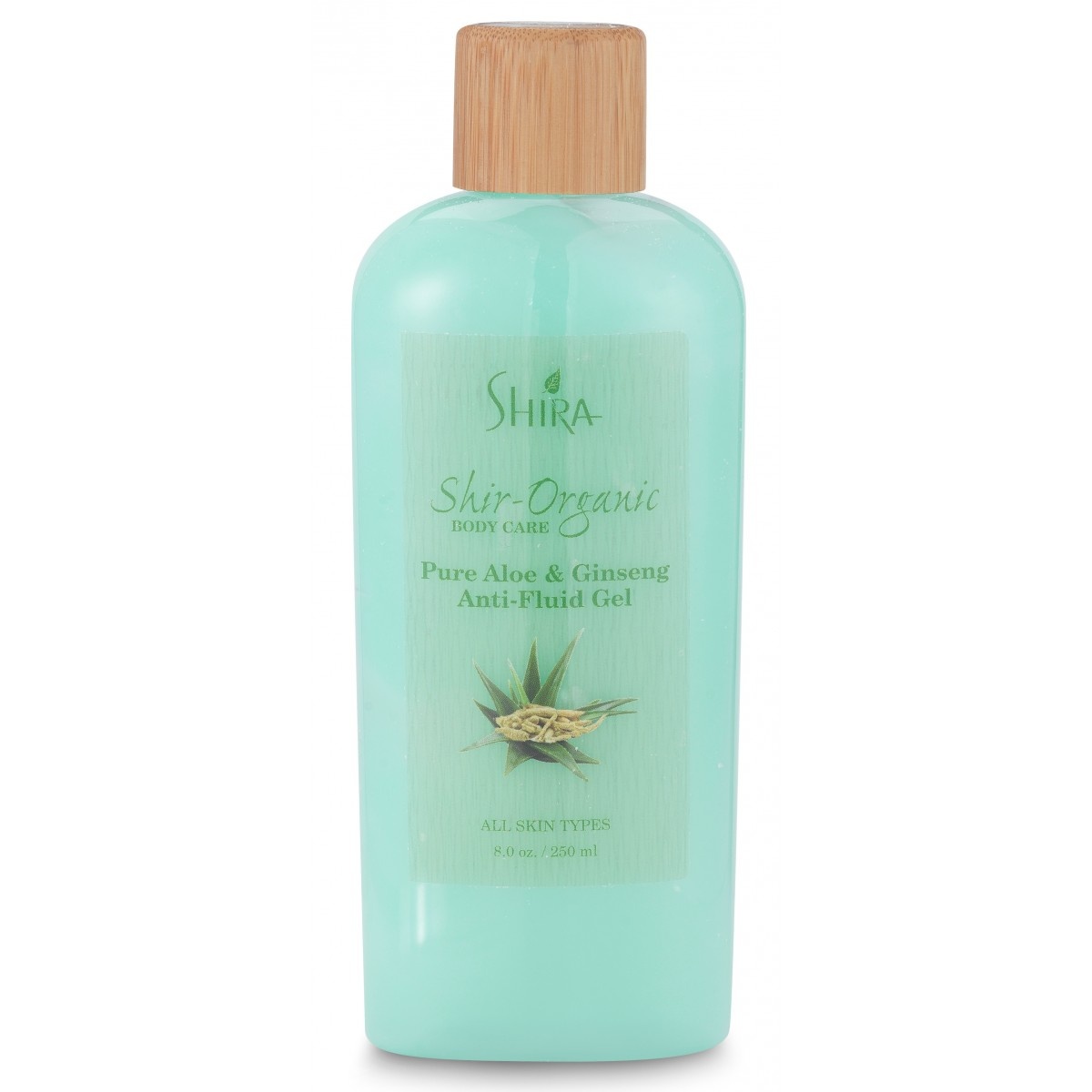 Shira Shir-Organic Pure Aloe & Ginseng Anti-Fluid Gel