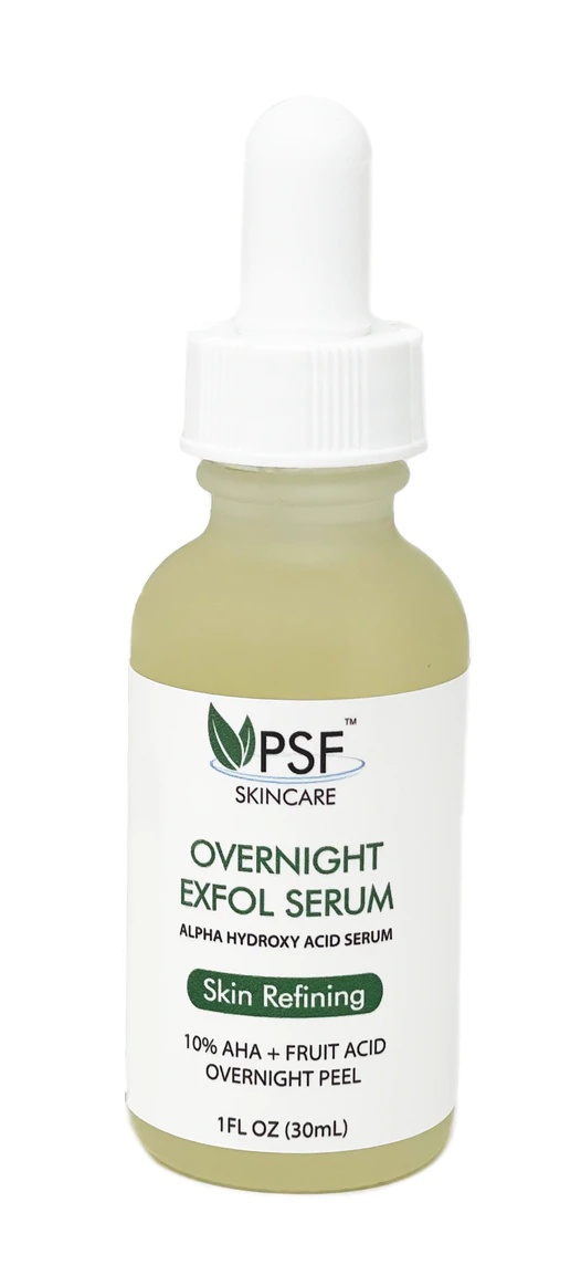 PSF Pure Skin Formulations Overnight Exfol Serum