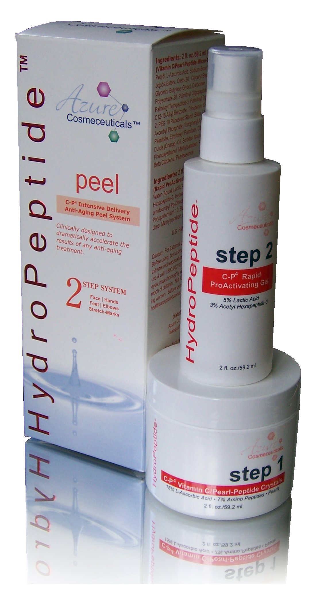 Azure HydroPeptide CP4 Intensive Delivery Anti-Aging Peel System