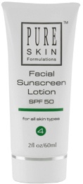 PSF Pure Skin Formulations Facial Sunscreen Lotion SPF 50