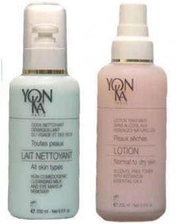 Yonka Duo Special Lait Nettoyant Cleansing Milk & Lotion PS Normal Dry Skin
