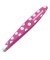 Tweezerman Polka Dot Mini Slant Tweezer - Pink with Dots