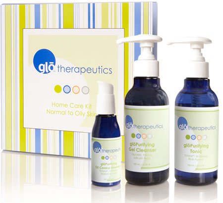glotherapeutics gloPurifying Collection Home Care Kit Normal to Oily