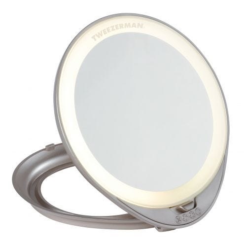 Tweezerman Adjustable Lighted Mirror