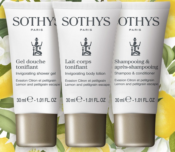 *** Free Gift - Sothys  Lemon & Petitgrain Travel Kit